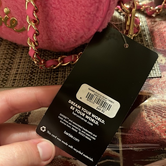 Barbie Heart Figural Crossbody Bag - Picture 8 of 8
